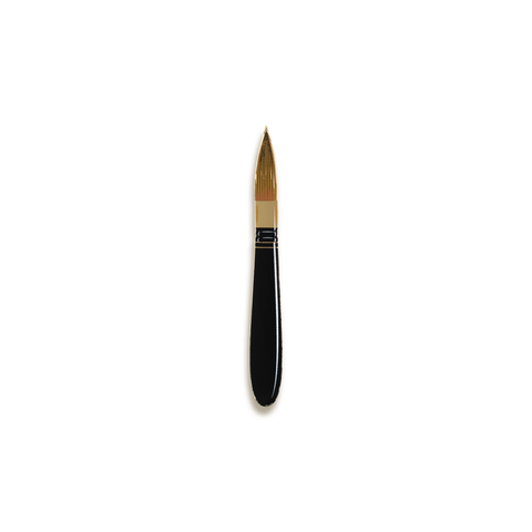 Paint Brush Enamel Pin by The Gray Muse · Round