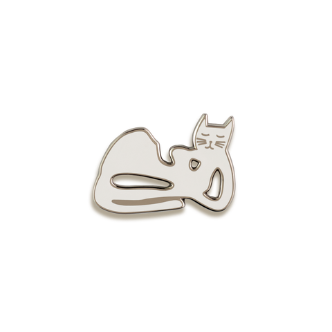 Henry Meowre Enamel Pin by Niaski