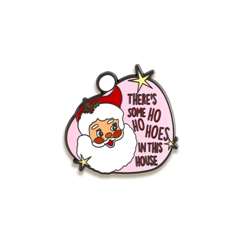 Ho Ho Ho Enamel Pin by Push